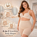 4 - in - 1 Seamless Body Shaper for Women⭐🔥 - Safesaaf