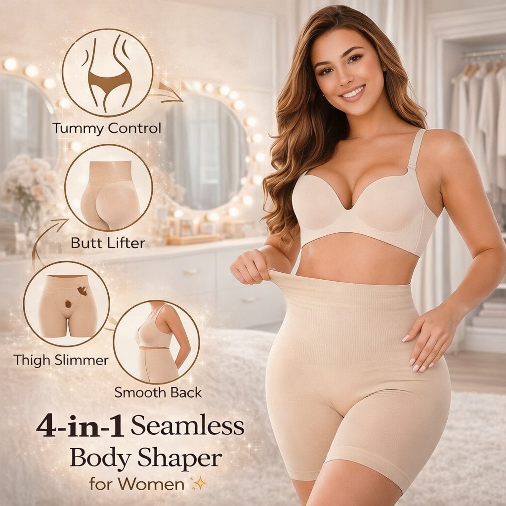 4 - in - 1 Seamless Body Shaper for Women⭐🔥 - Safesaaf