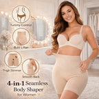 4 - in - 1 Seamless Body Shaper for Women⭐🔥 - Safesaaf