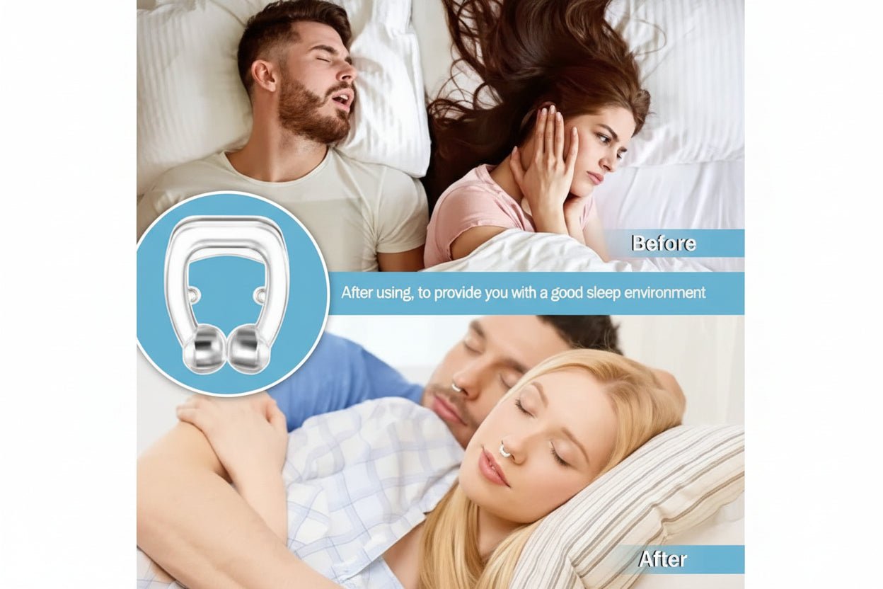 Anti Snoring Nose Clip Device - Safesaaf